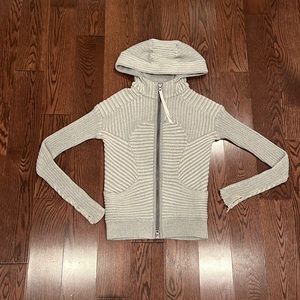 Lululemon knit zip up